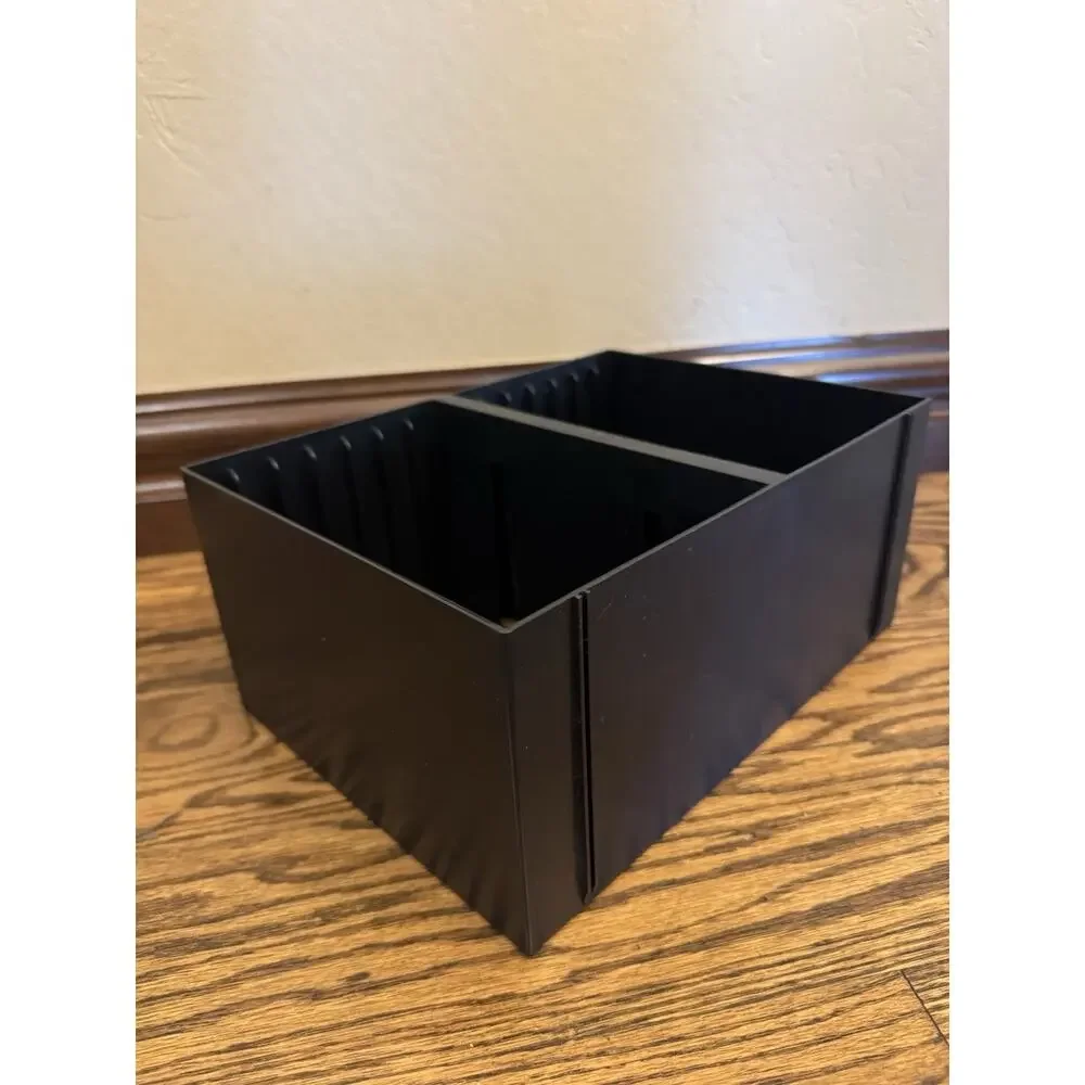Case Logic 14 DVD Hard Plastic Storage Rack Wall Mount Holder Black